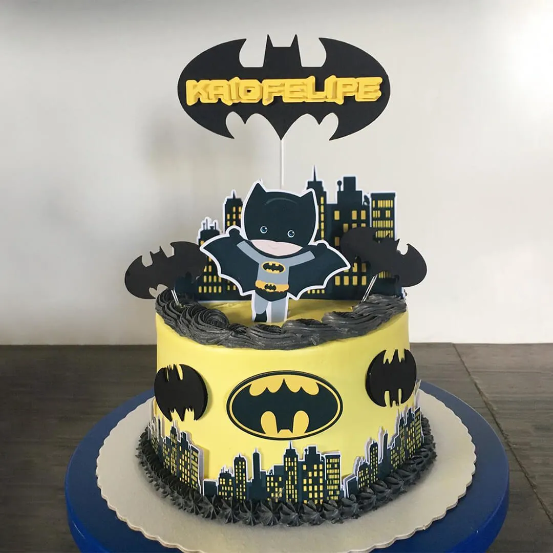 Batman Theme Cake