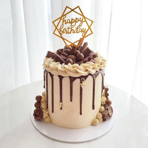 Buttercream Chocolate Drip Cake