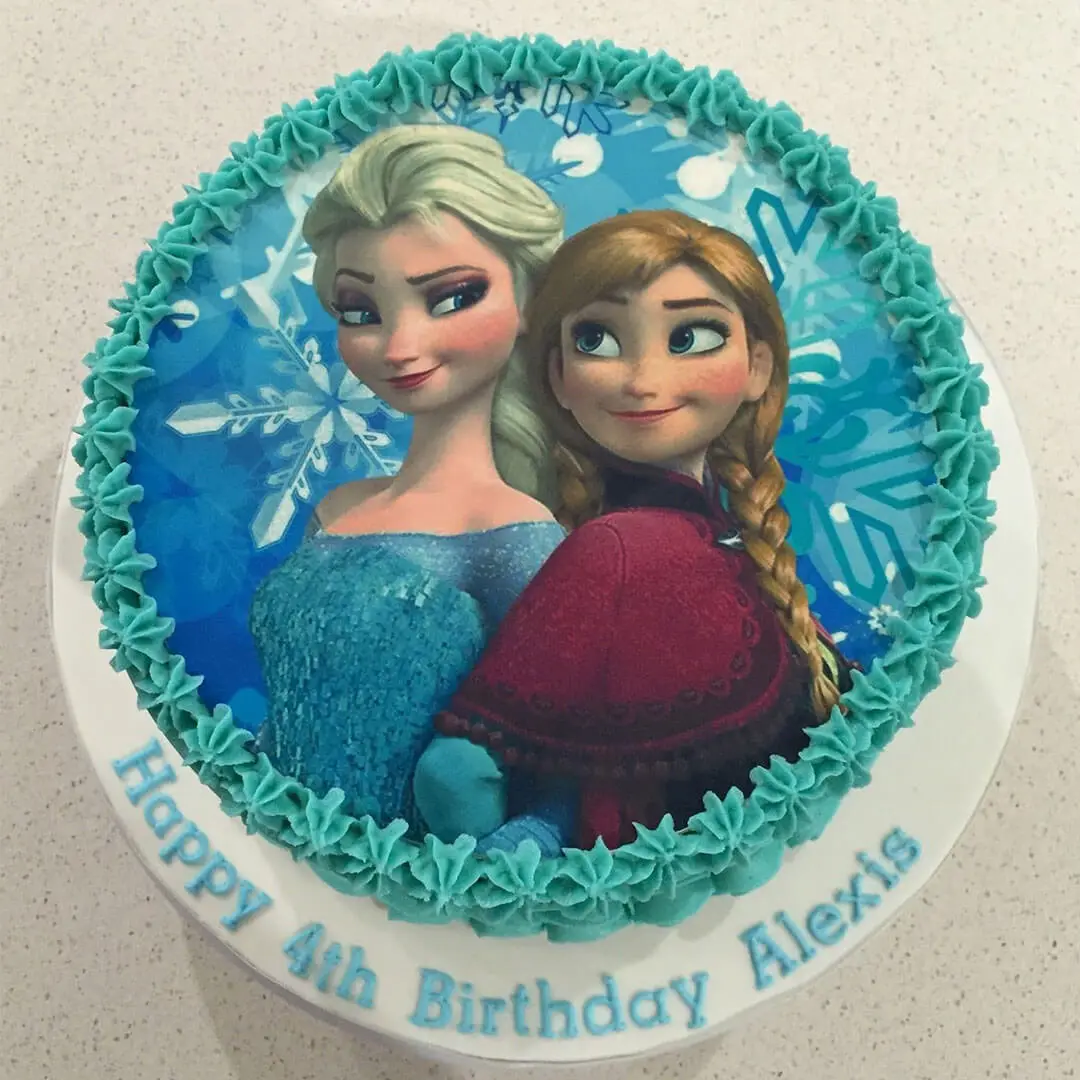 Frozen Theme Cake