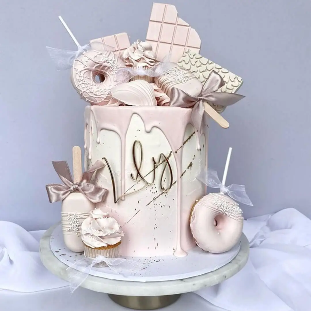 White Designer Cake